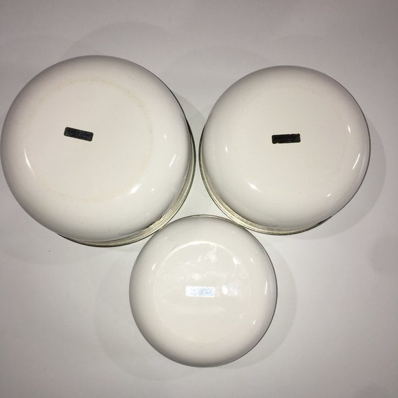 Kobe Kitchen Nesting Bowls Enamel Metal Vintage - Picture 4 of 7